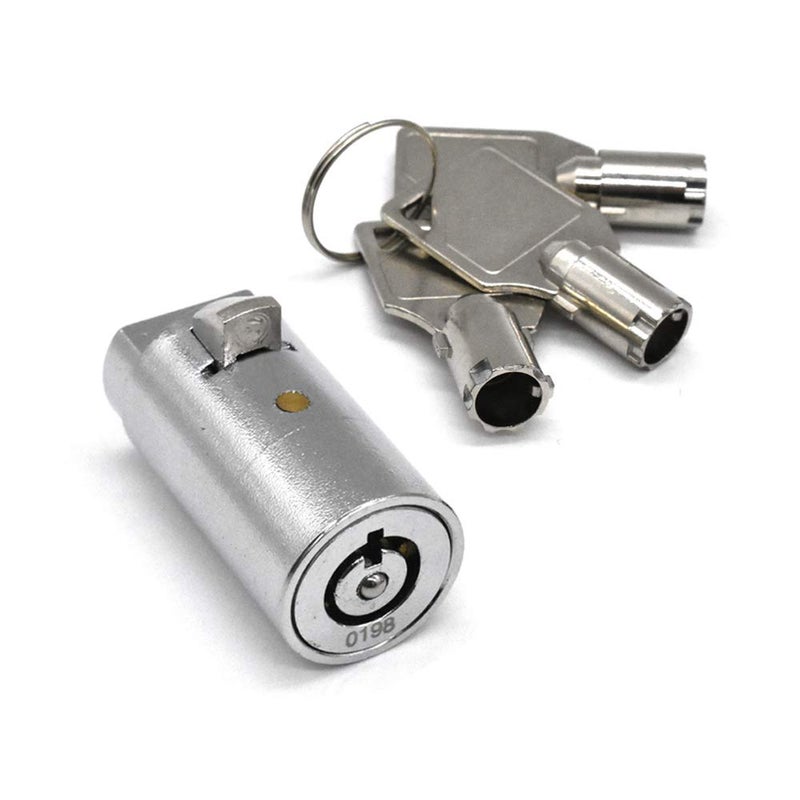 NIANNIAN Vending Machine Lock Keyed Alike for Coke, Snack, and Soda Machines - 3Pcs Keys Included - Image 1
